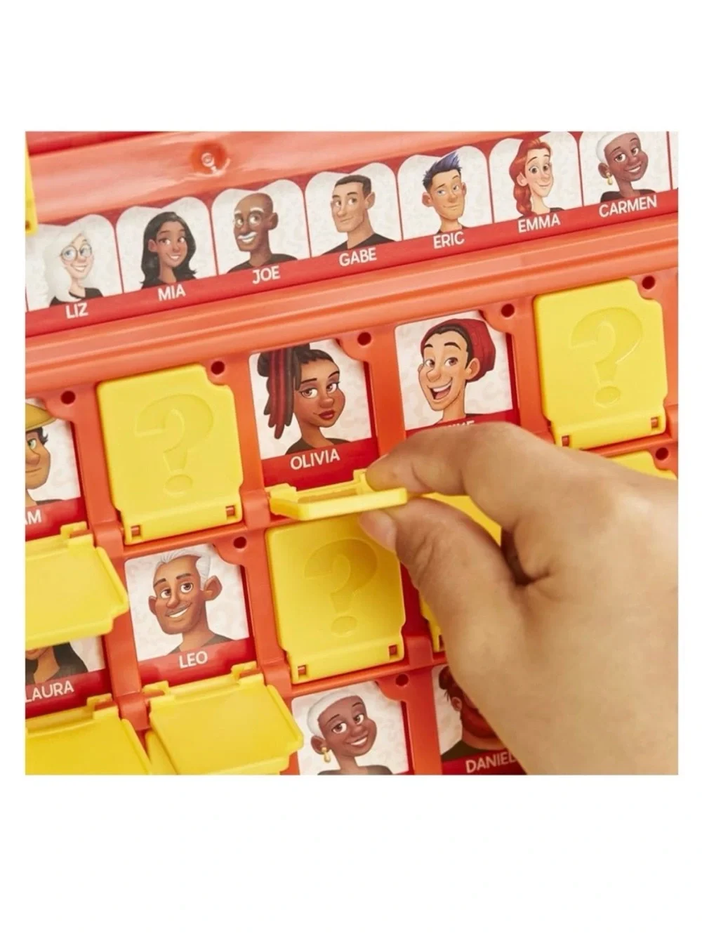 🆕-Guess Who? The Original Guessing Game. Easy to Load Frame 2 Sets of Characters